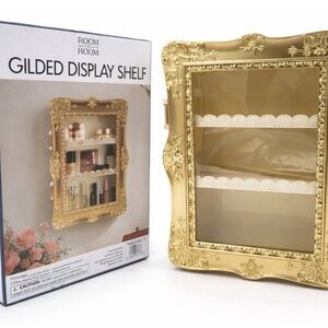 Gilded Display Shelf - Gold